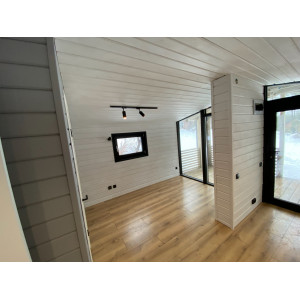 Готовый модульный дом с террасой DIP 40 м2