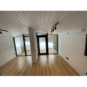 Готовый модульный дом с террасой DIP 40 м2