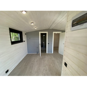 Готовый модульный дом с террасой DIP 40 м2