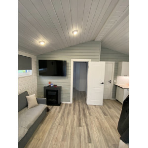 Готовый модульный дом с террасой DIP 48 м2