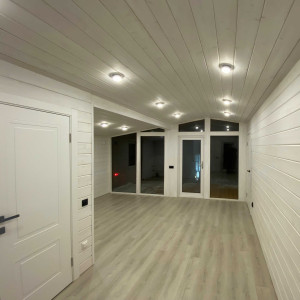 Готовый модульный дом с террасой DIP 64 м2