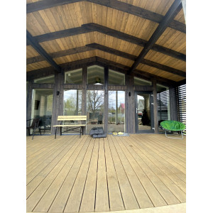 Готовый модульный дом с террасой DIP 99 м2