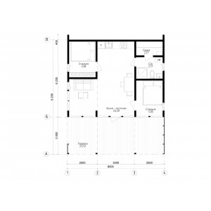 Готовый модульный дом 72 м2 Готовый модульный дом 72 м2