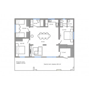 Модульный дом DV 101