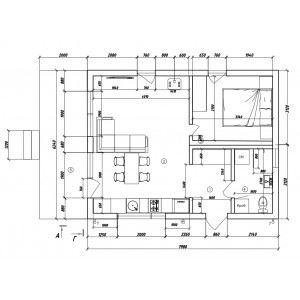 Модульный дом Scandi-M40
