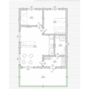 Модульный дом серии N - 42м2
